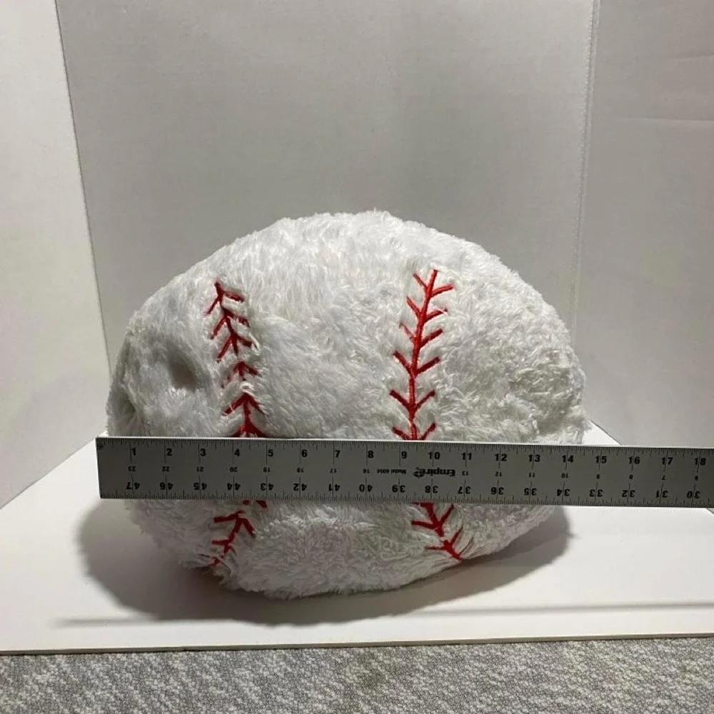 white baseball pillow. SKU-A909